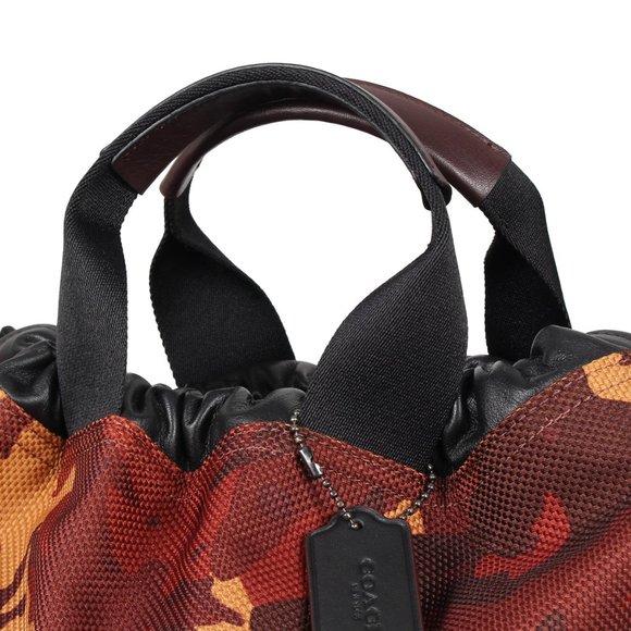 NWT Coach Terrain Drawstring Backpack W/Camo Print - Picture 7 of 10